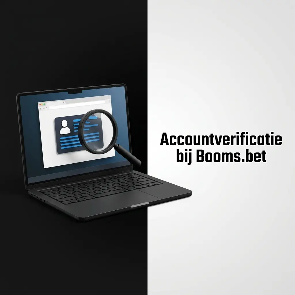 Accountverificatie proces bij Booms.bet