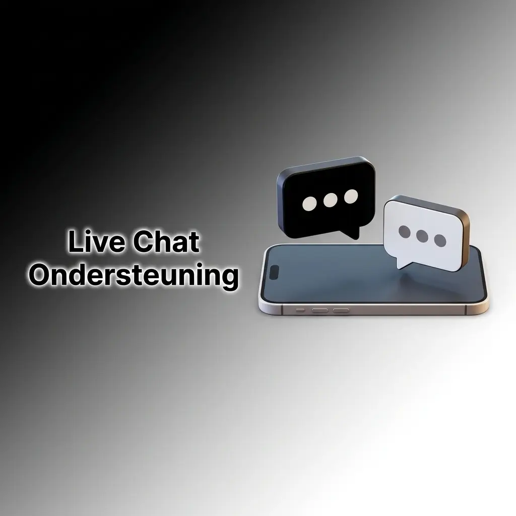 Live chat ondersteuning bij Booms.bet