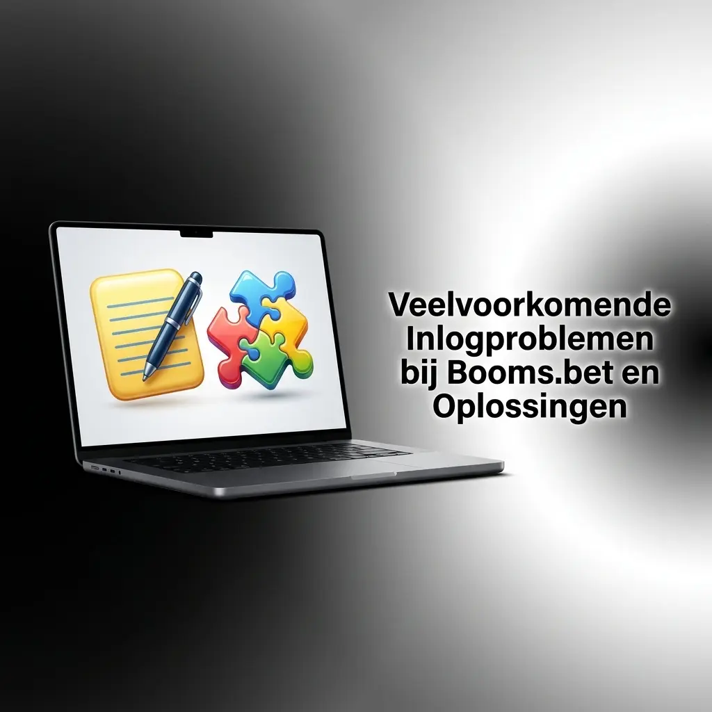 Gebruiker die inlogproblemen oplost op Booms.bet