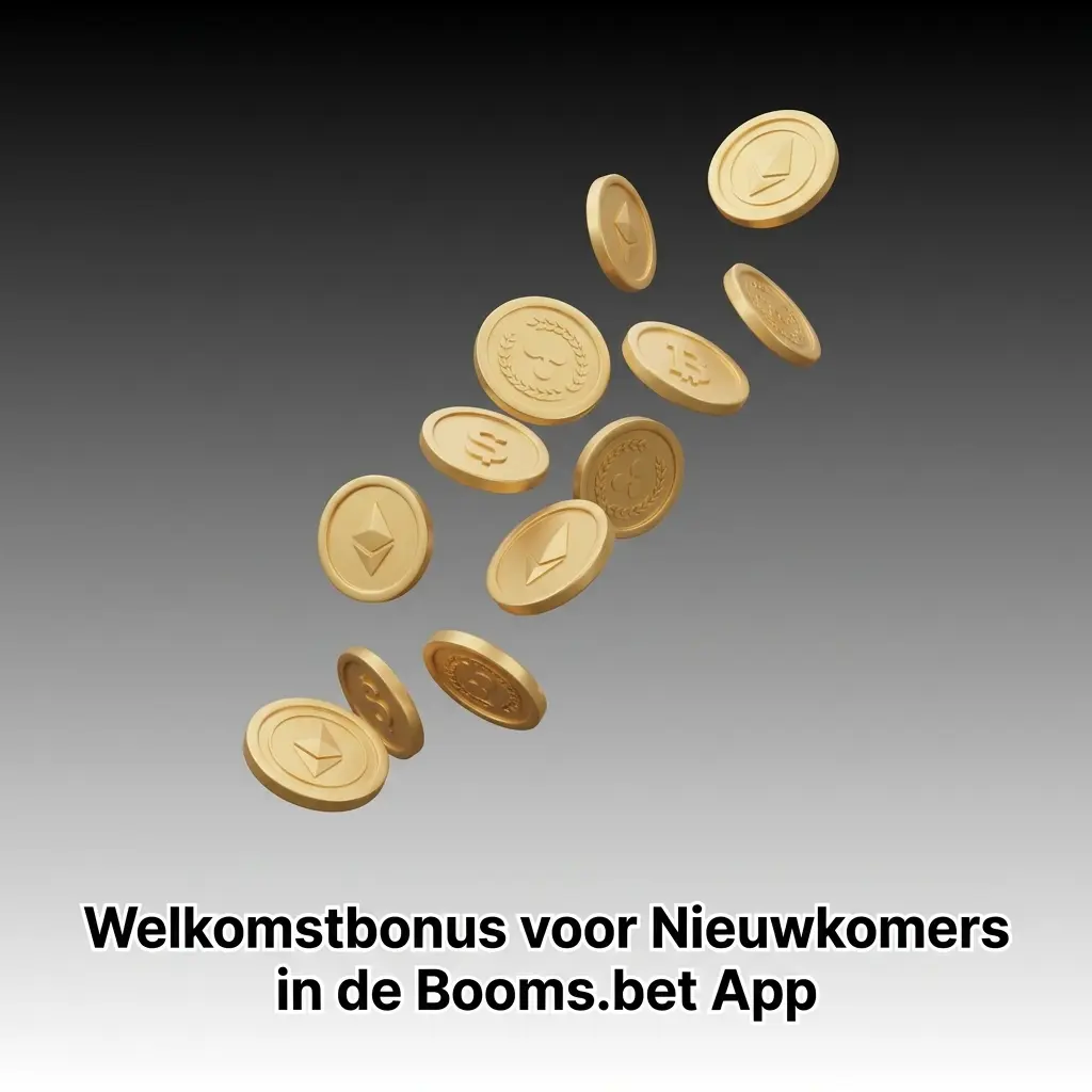 Welkomstbonus voor nieuwe spelers in de Booms.bet app